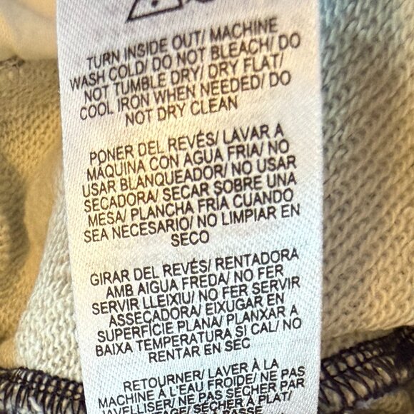 rag & bone Miramar Terry Wide Leg Jeans sweatpants denim medium cotton - Picture 13 of 13